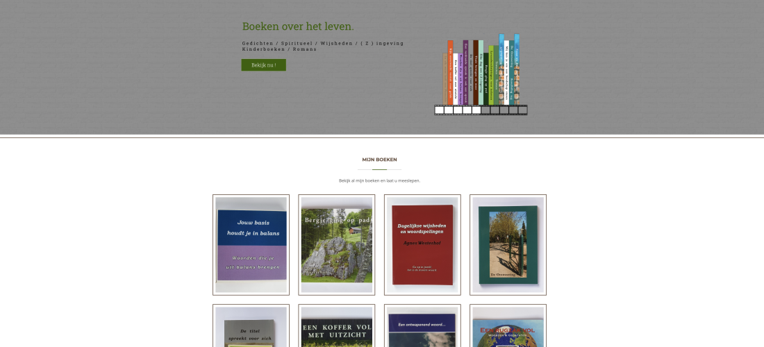 Writerhof – Ontwikkeling WordPress-website en Woocommerce shop